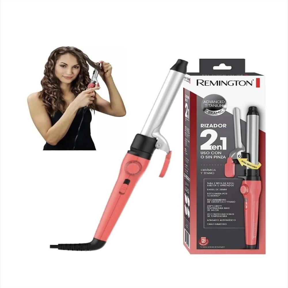 Rizador Pinza Remington 2 En 1