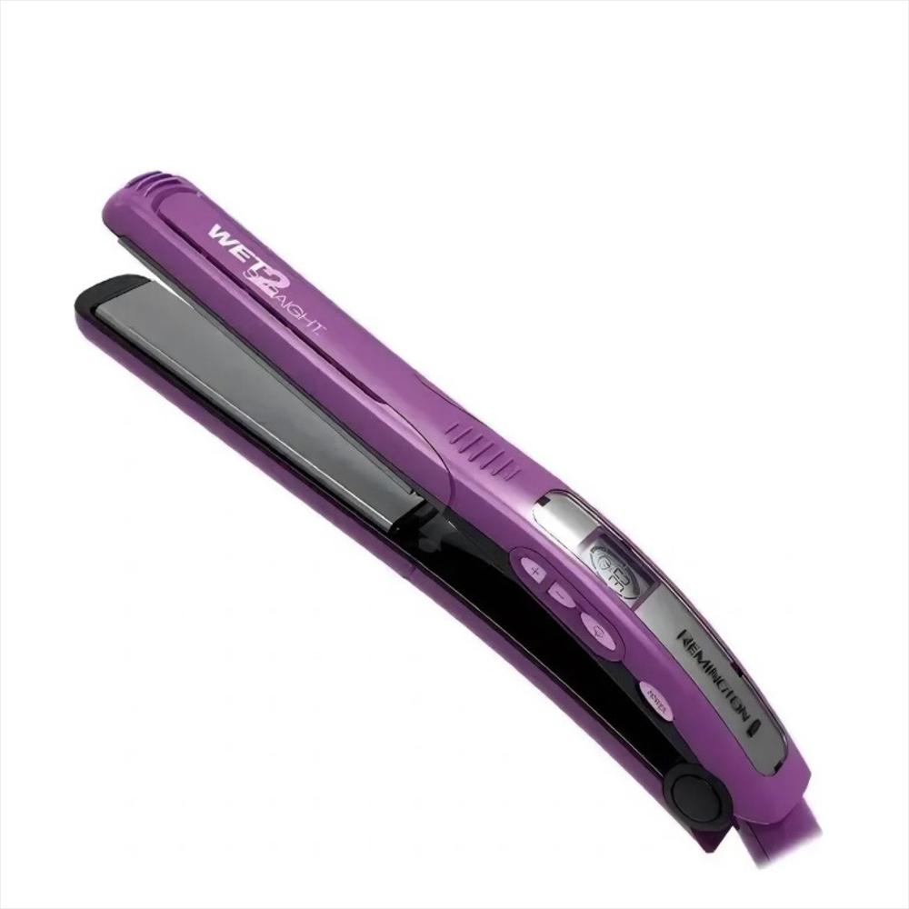 Plancha Cabello Remington Wet 2 Seca Y Alisa Color Violeta