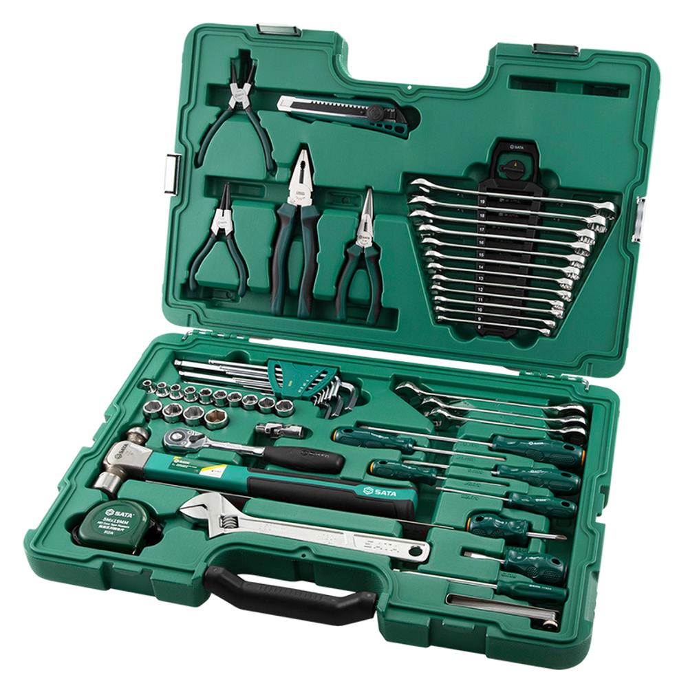 Juego De Herramientas Para Mecánico De 58Pzs Marca Sata img #1