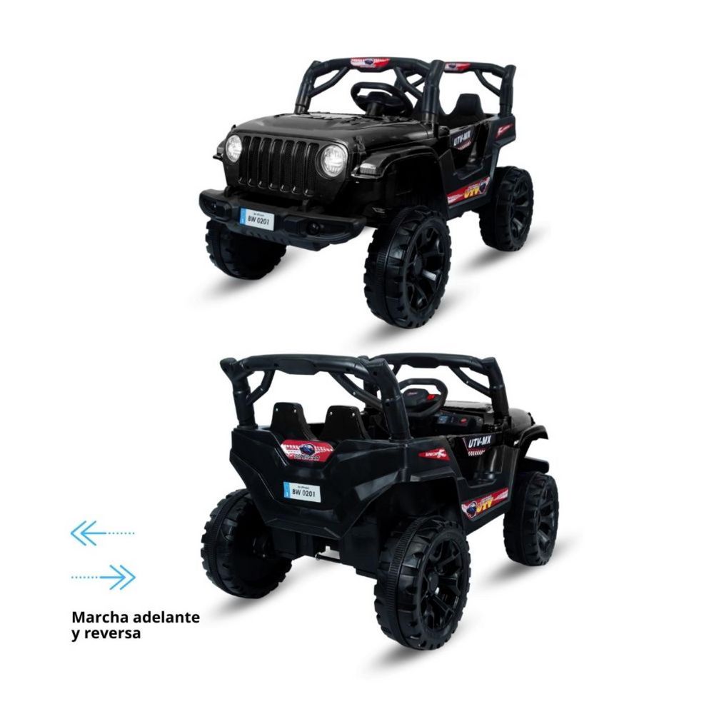 Carro Electrico Para Niños Cherokee Negro 12V PRINSEL img #6