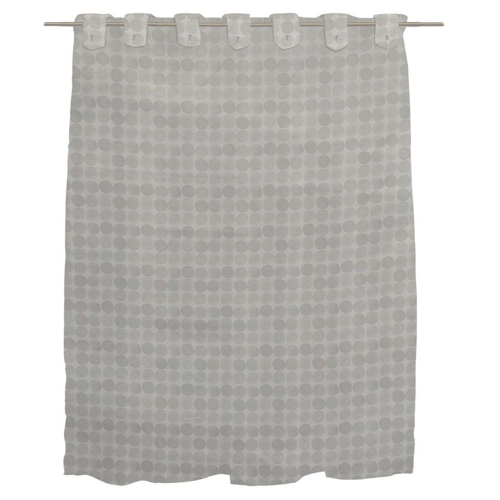 Cortina Mult. /Gris Estampada FINLANDEK 7616