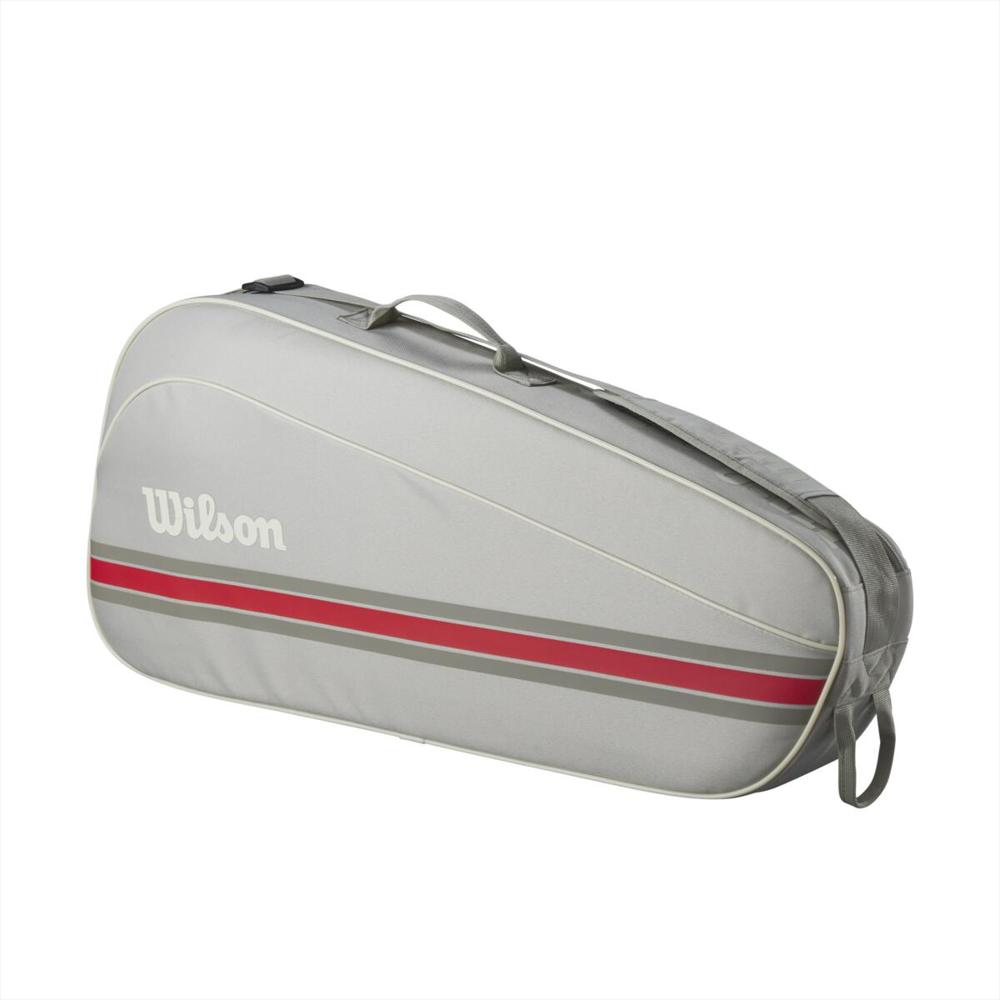Bolso De Tenis Wilson Team 3Pk (Gris Rojo) img #1