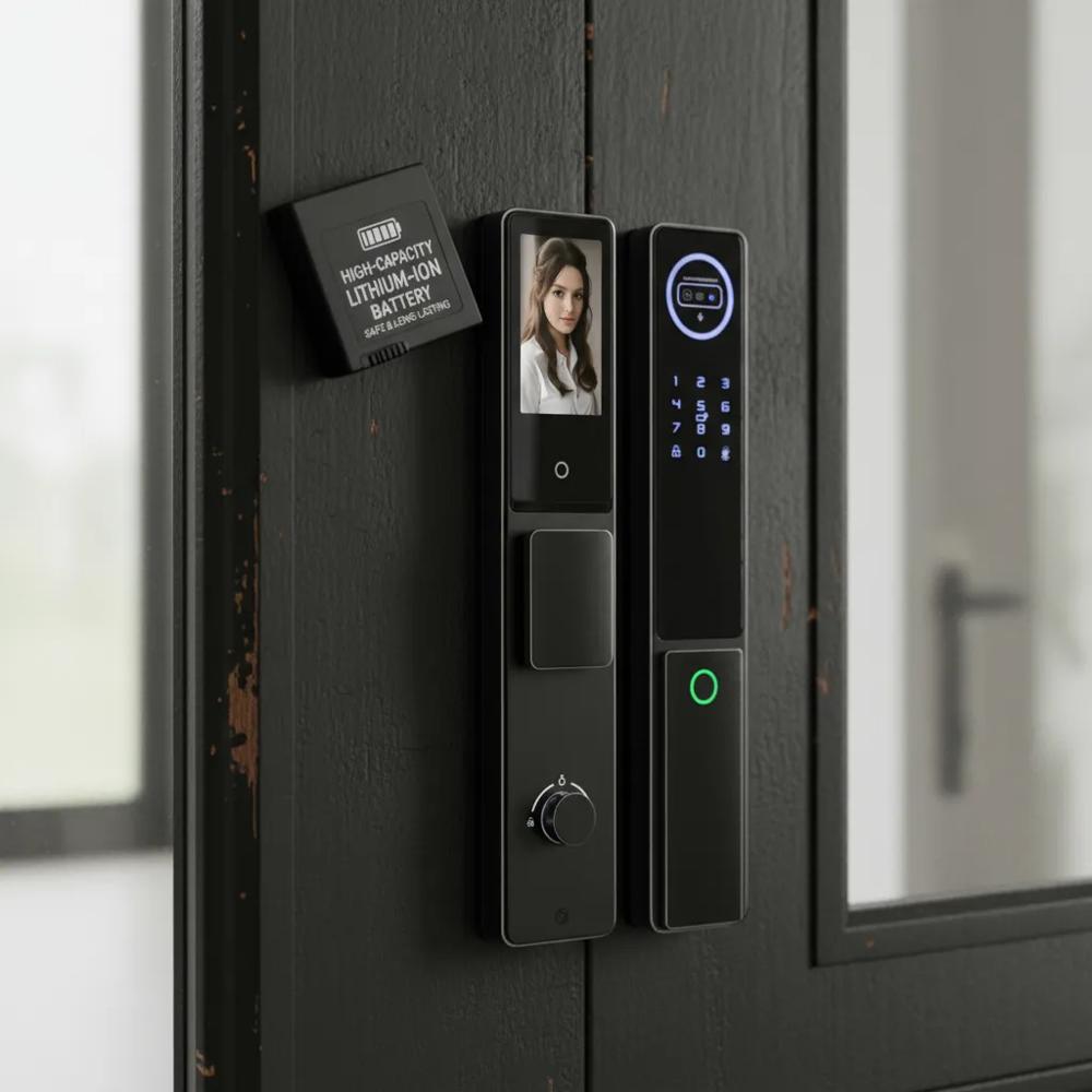 Cerradura Digital Inteligente Wi Fi Compatible Con Alexa Chapa Electrónica img #5