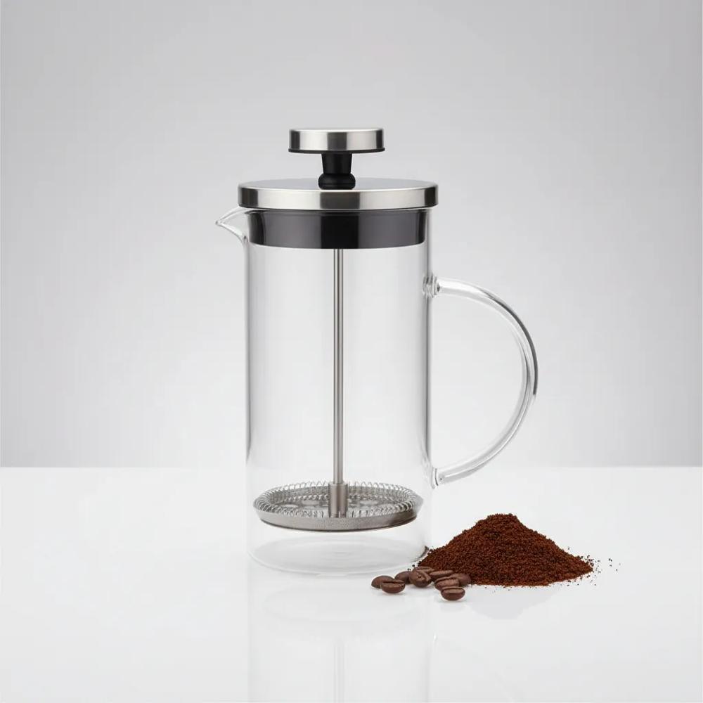 Prensa Francesa Café Tapa De Acero Inoxidable Premium 350Ml img #3
