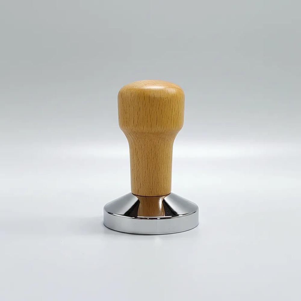Tamper Barista Base Metálica Y Mango De Madera 58Mm img #3