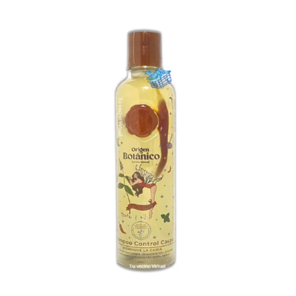 Kit Shampoo Control Caspa + Tratamiento Intensivo + Termoprotector + Cepillo Origen Botanico img #2