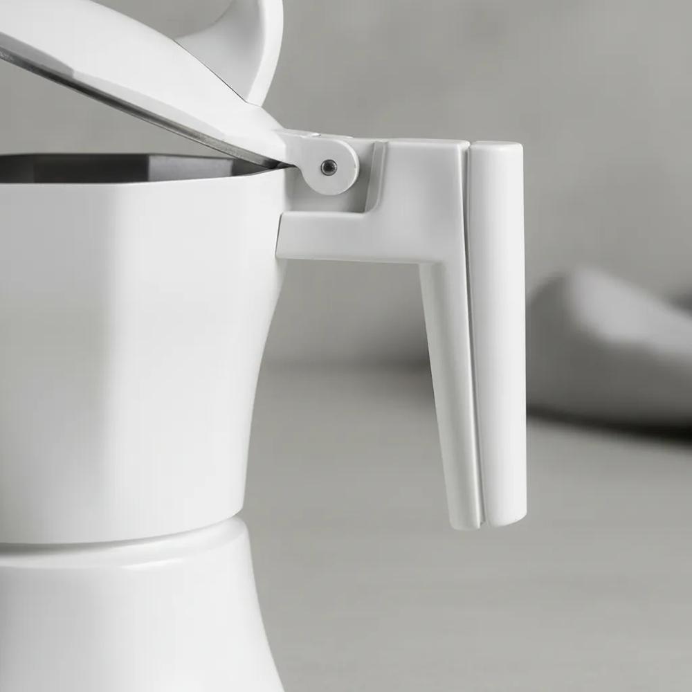 Cafetera Moka Italiana Clásica De Aluminio Para Café 150Ml img #4