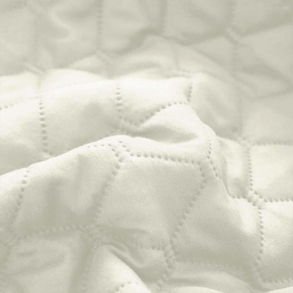 Combo Protector Impermeable Sencillo Beige img #2