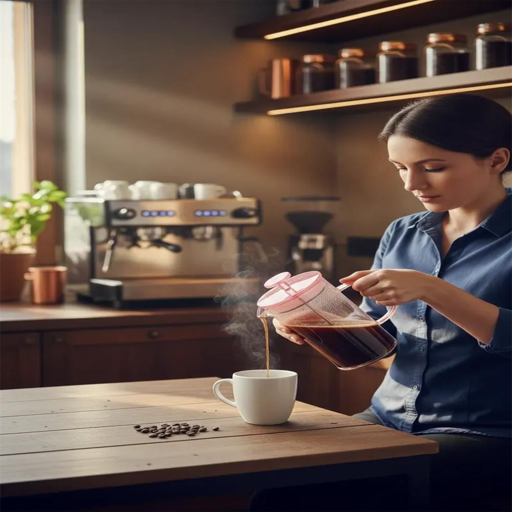 Cafetera Prensa Francesa Premium 350Ml Salmón img #3
