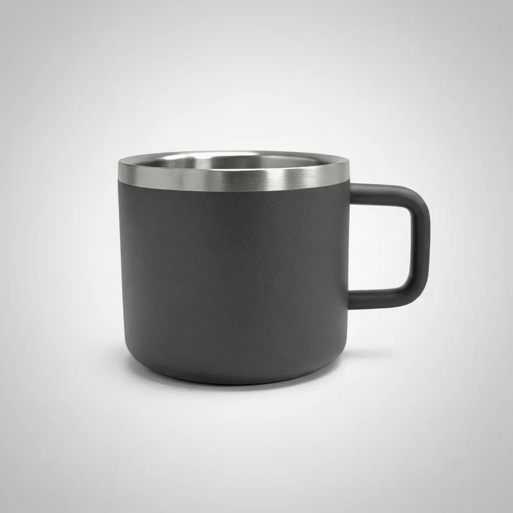 Mug Vaso Térmico Para Café O Té En Acero Inoxidable Con Asa 90Ml img #5