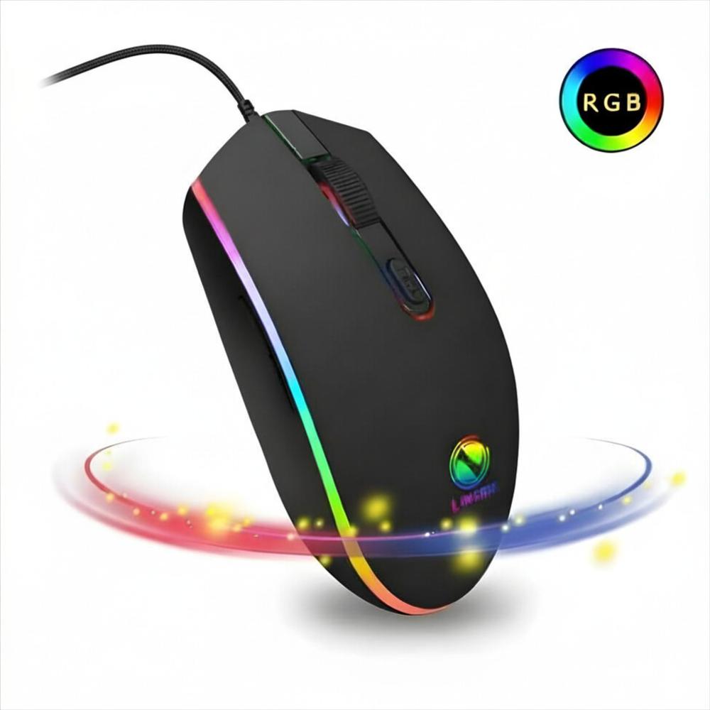 Mouse Gamer Rgb Alámbrico Ergonómico Para Pc Y Laptop Precisión Profesional Mouse Gamer Rgb Alámbrico Ergonómico Para Pc Y Laptop Precisión Profesional