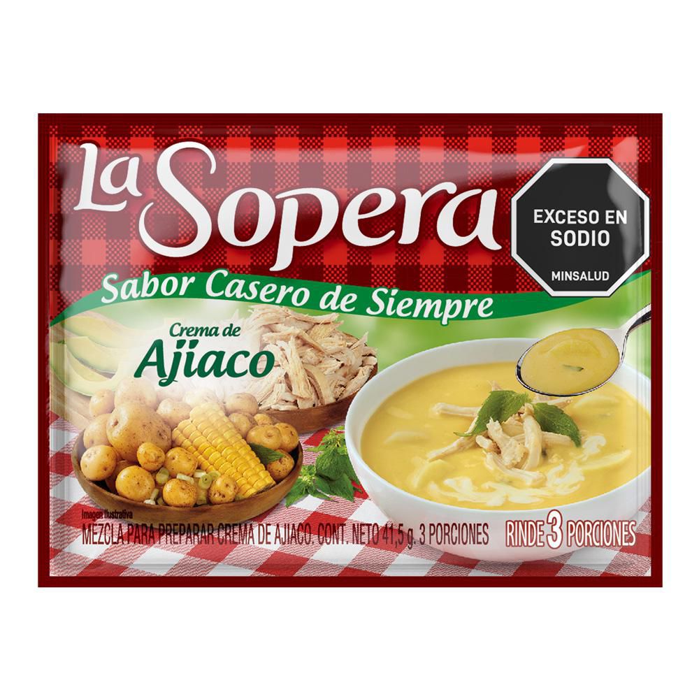 Crema de ajiaca LA SOPERA en sobre mezcla para preparar (41.5  gr)