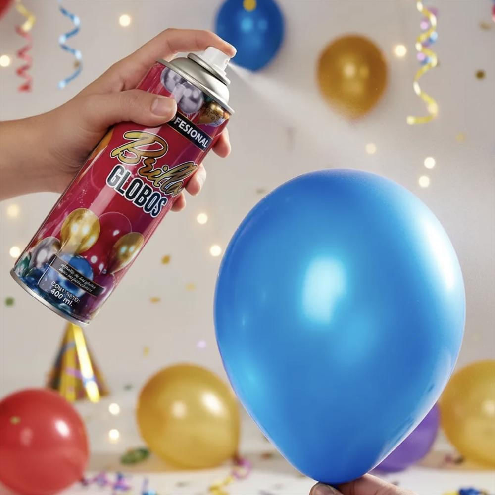 Brillo Para Globos 400Ml Profesional Alta Duración X 2 Unida Brilla Globos img #3