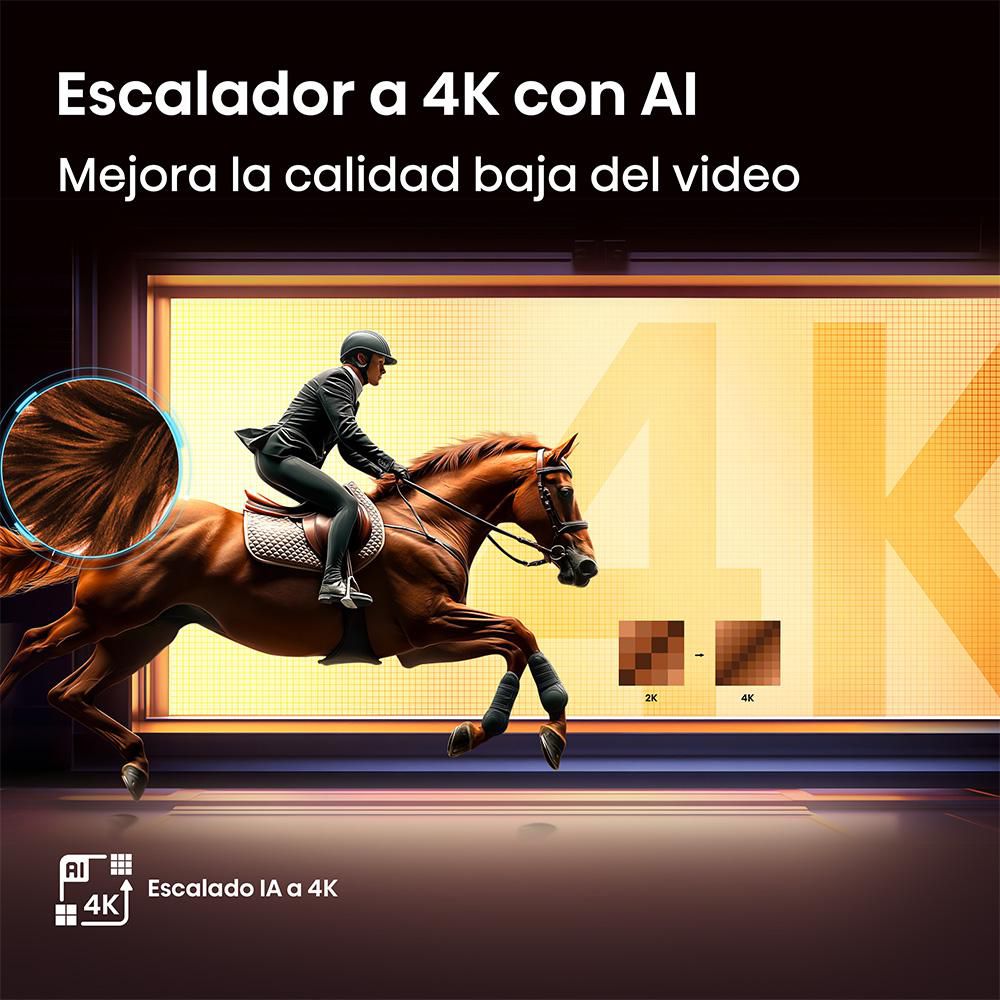 Televisor HISENSE 98 pulgadas QLED Uhd4K Smart TV 98Q6QG img #7