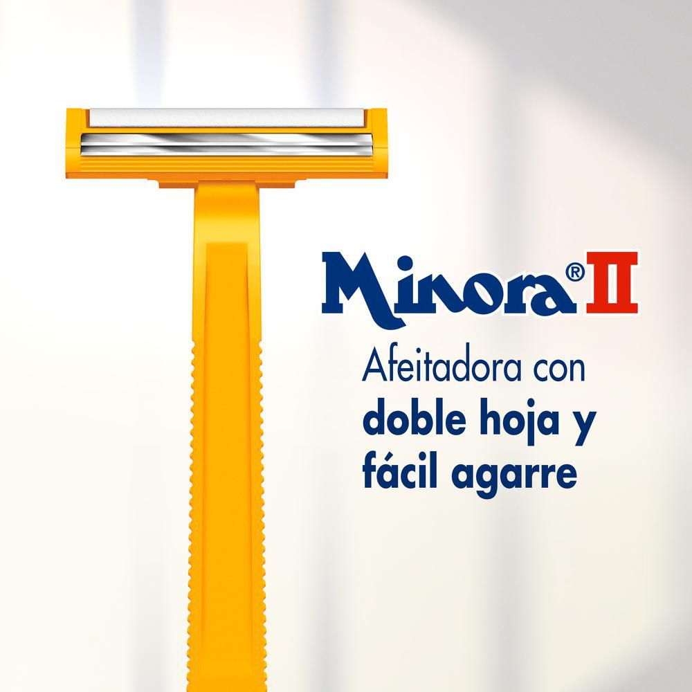 exito.com | Máquina De Afeitar Gillette MINORA Doble Hoja Plus (1 und)