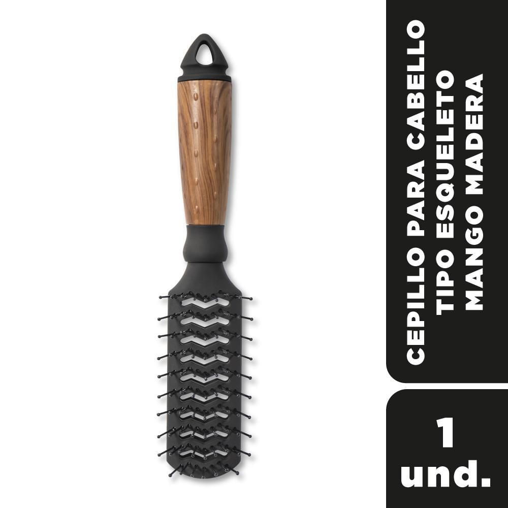 Cepillo de cabello SHOCK tipo esqueleto (1  und)