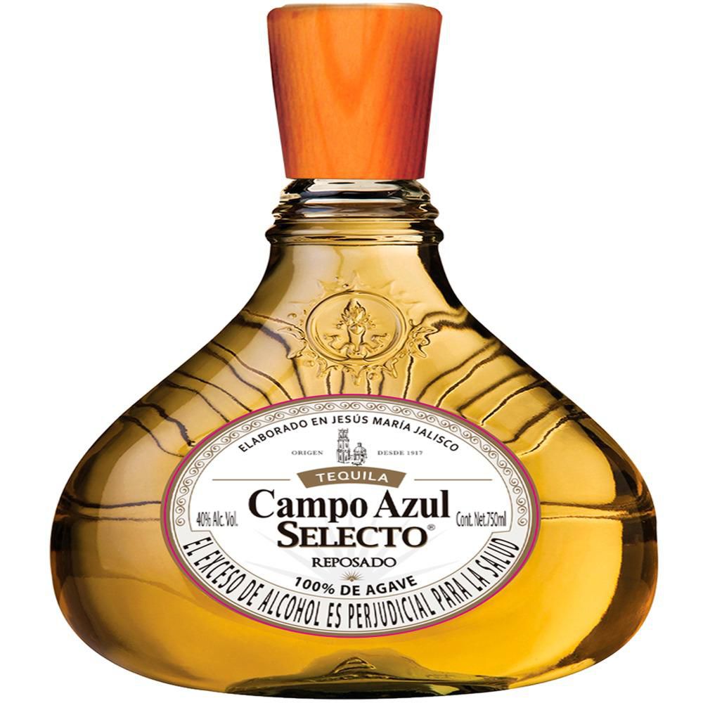 Tequila CAMPO AZUL selecto reposado  (750  ml)