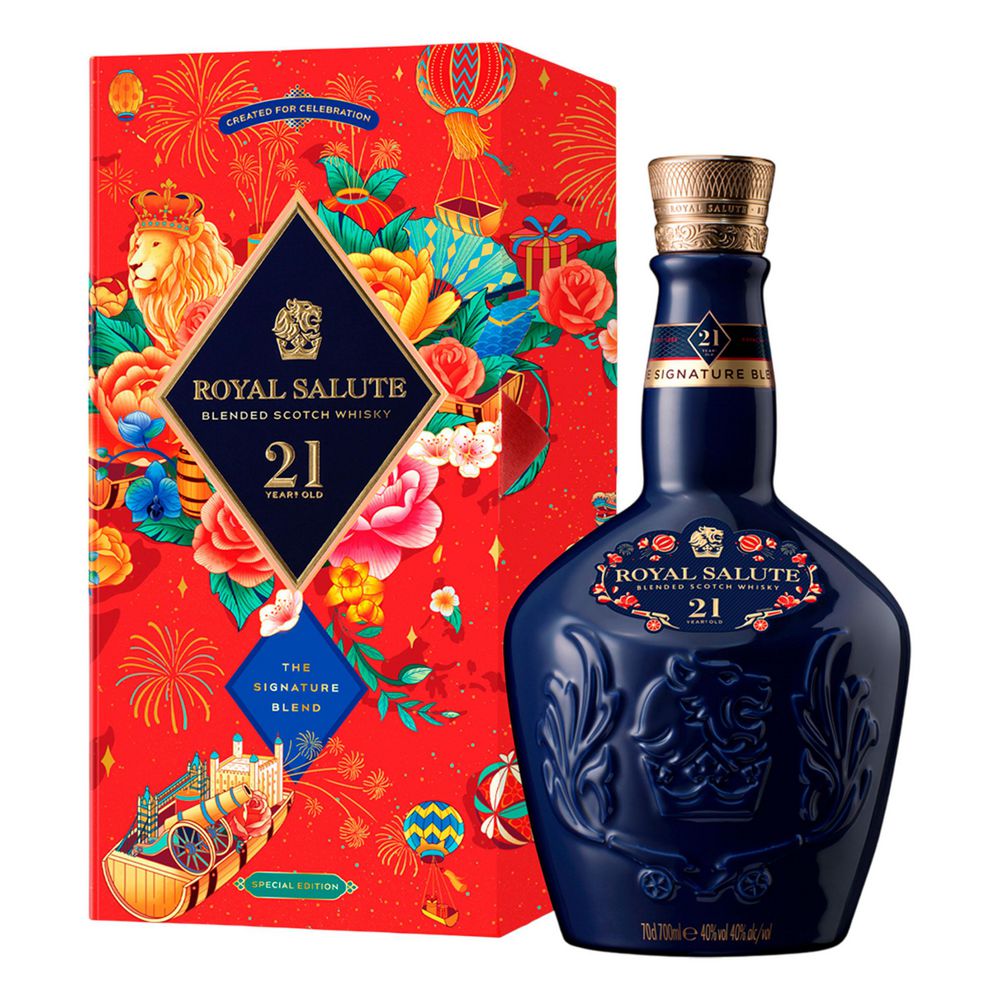 Whisky ROYAL SALUTE mezclado escoces 21 años  (700  ml) img #1