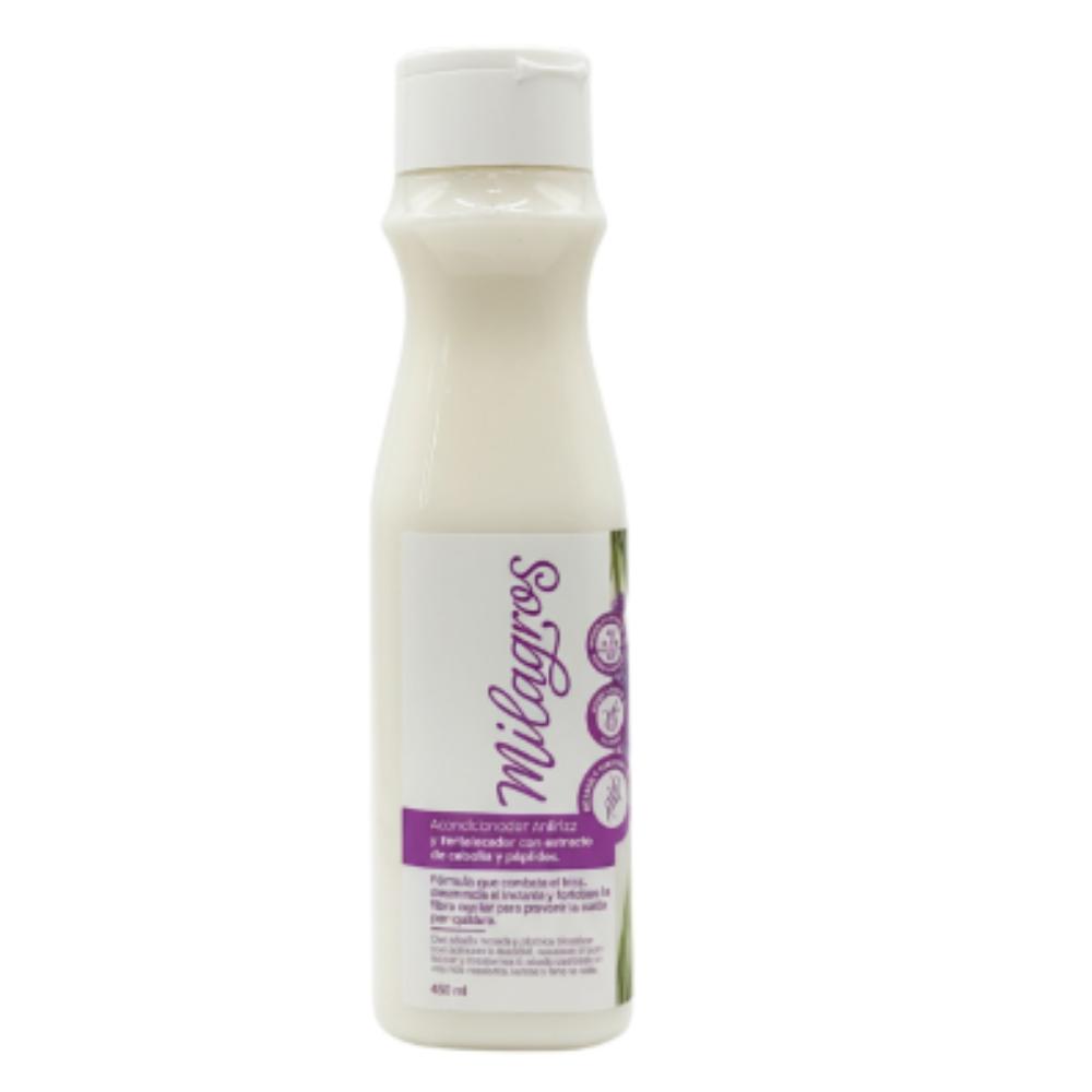 Kit Shampoo Cebolla 400Ml + Acondicionador Cebolla 400Ml + Mascarilla 450Ml Cebolla Milagros img #3