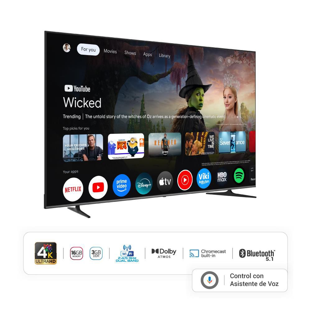Televisor HYUNDAI 100 pulgadas Mini LED Uhd4K Smart TV HYLED1001QMG img #2
