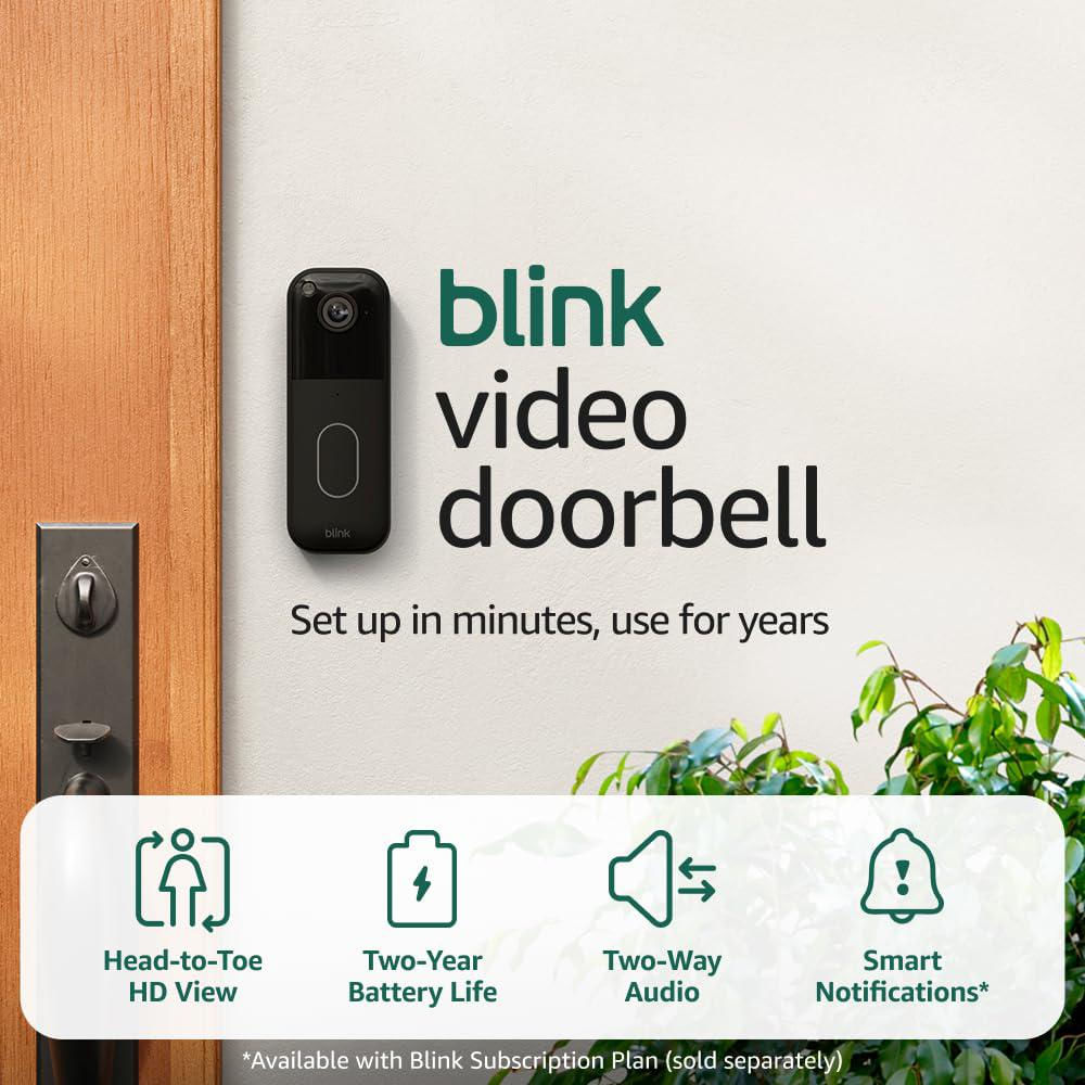 Timbre Blink Video Doorbell Inteligente Control Remoto img #3