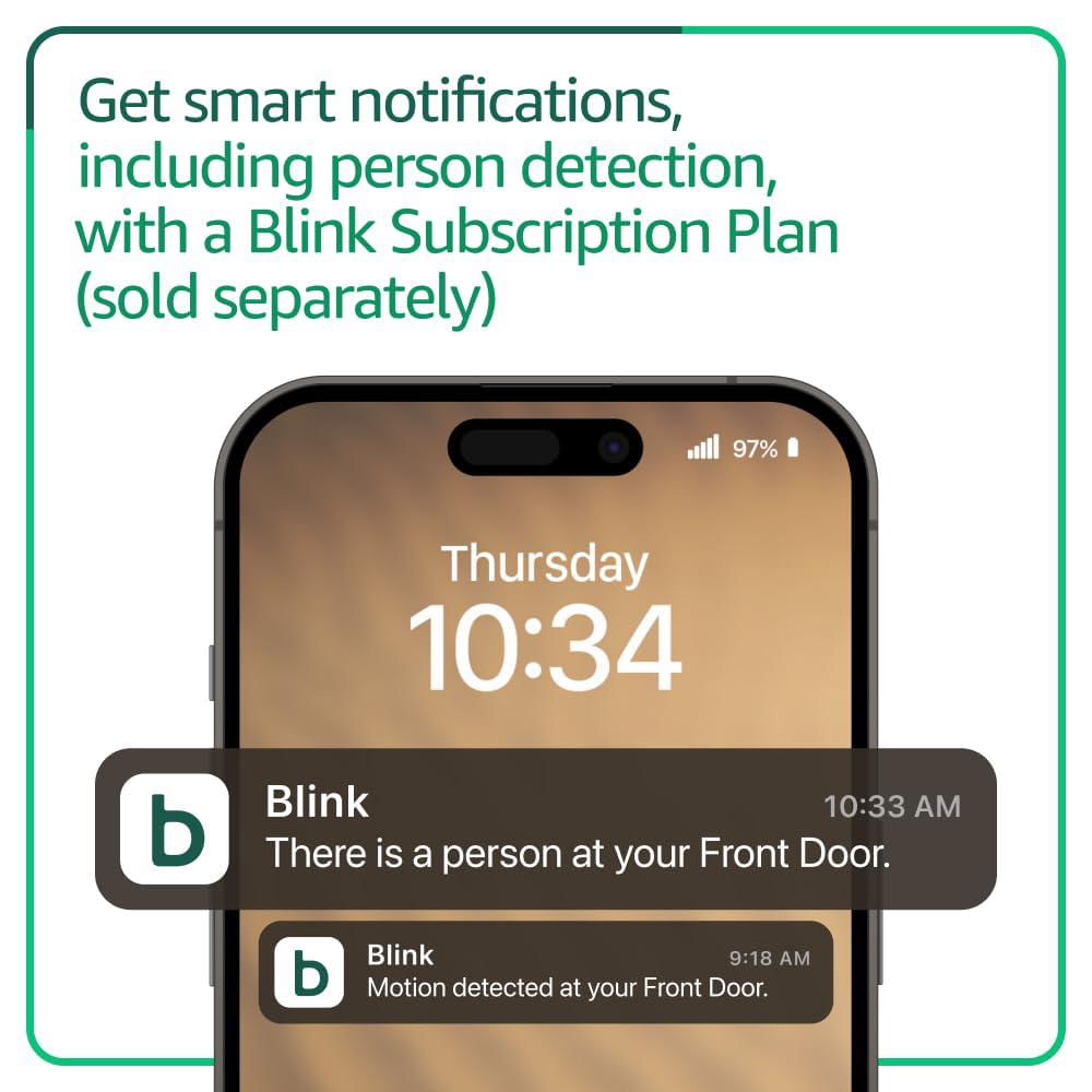 Timbre Blink Video Doorbell Inteligente Control Remoto img #5