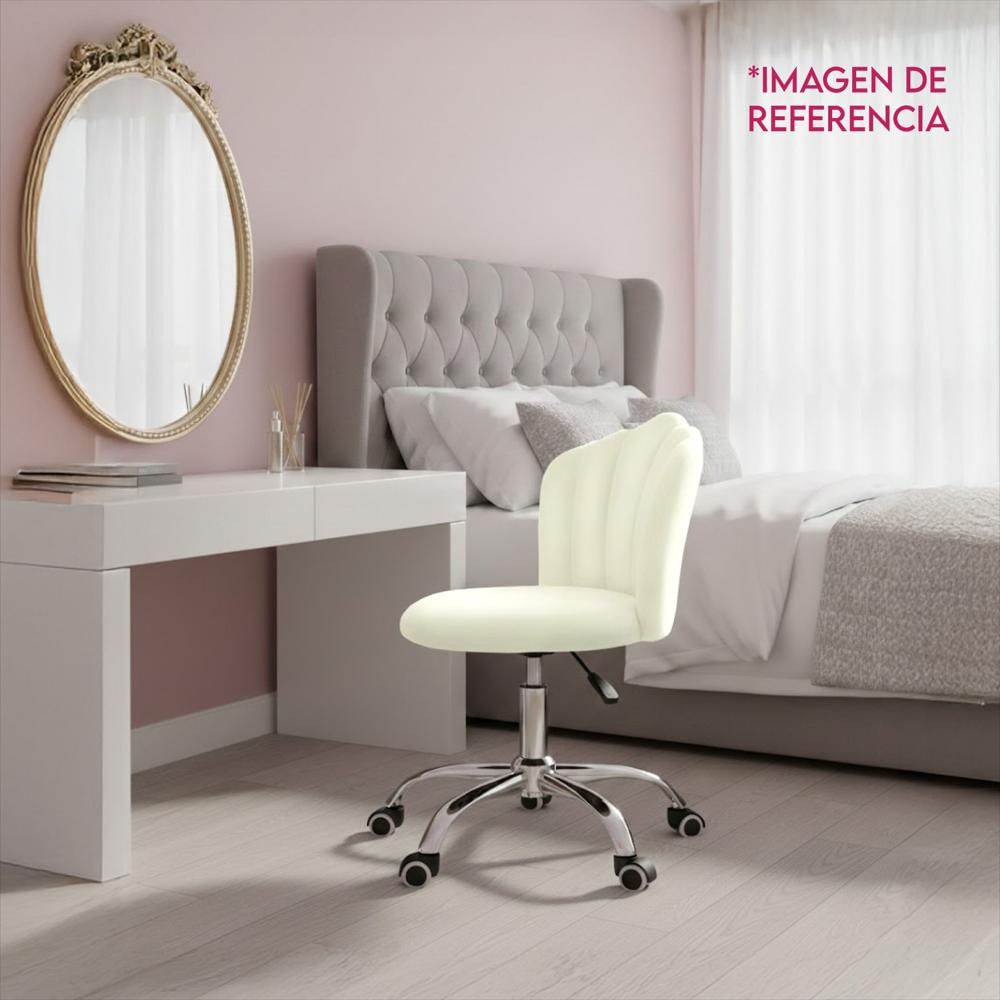 Silla Decorativa Mueble Sala Comedor Dormitorio Refife Crema Ife img #3
