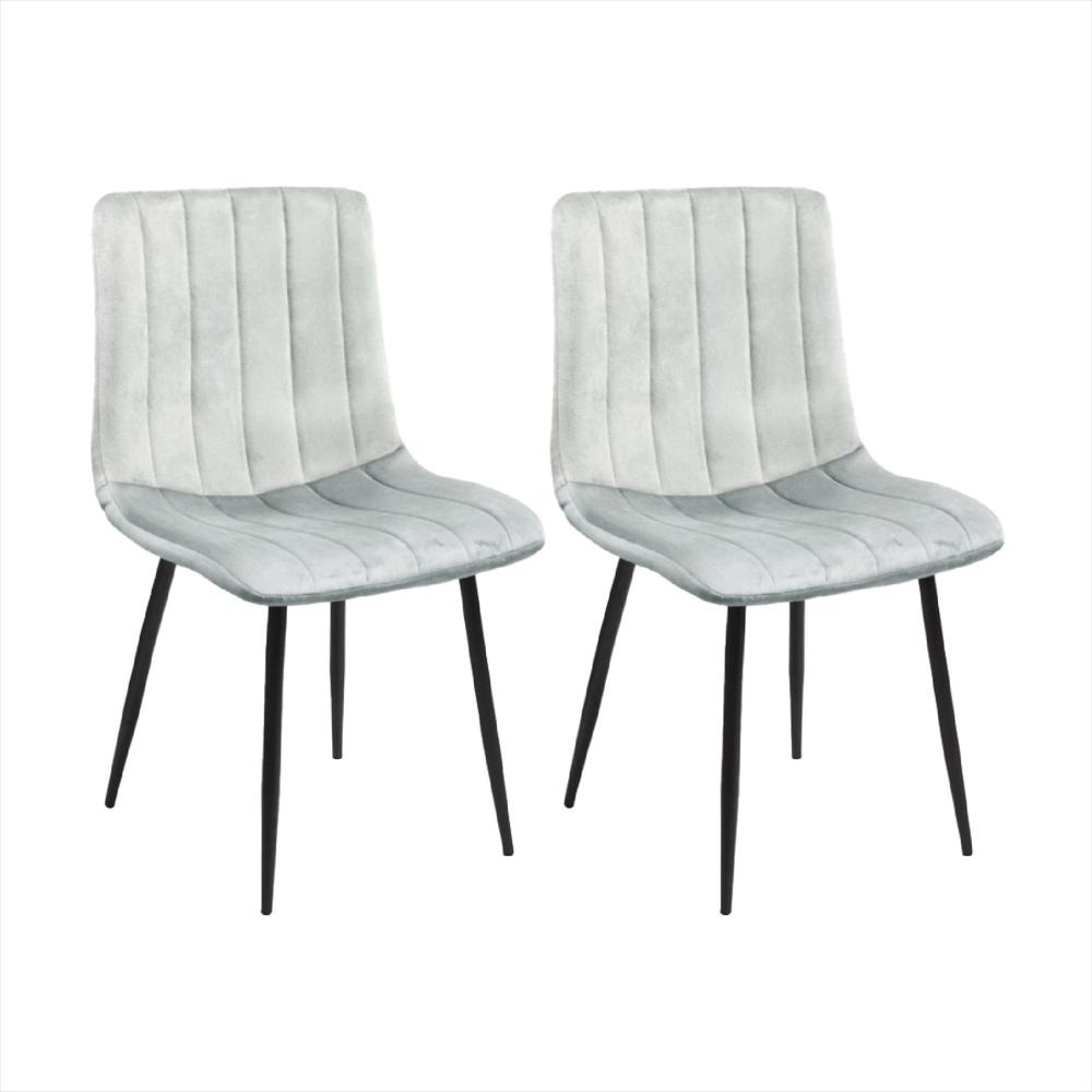 Set X2 Silla Decorativa Mueble Sala Comedor Dormitorio Refamara img #1