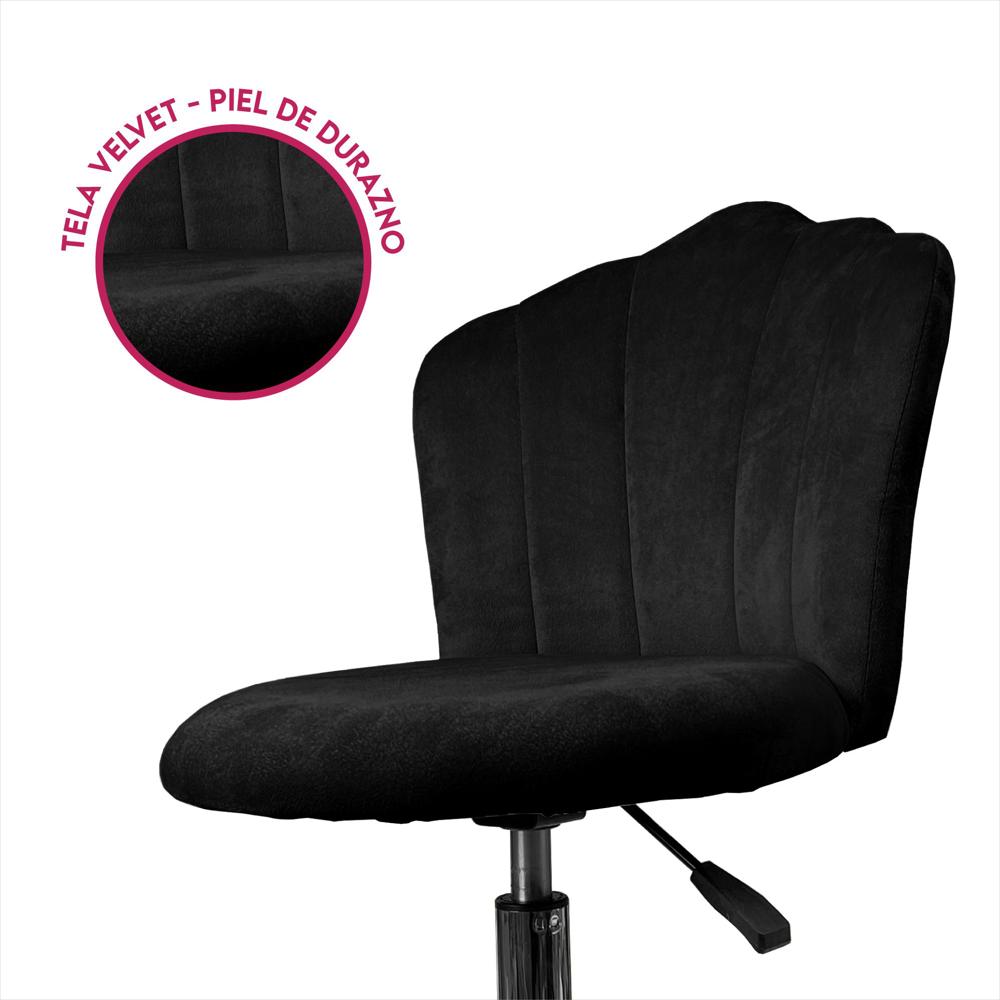 Silla Decorativa Mueble Sala Comedor Dormitorio Refife Negro Ife img #3