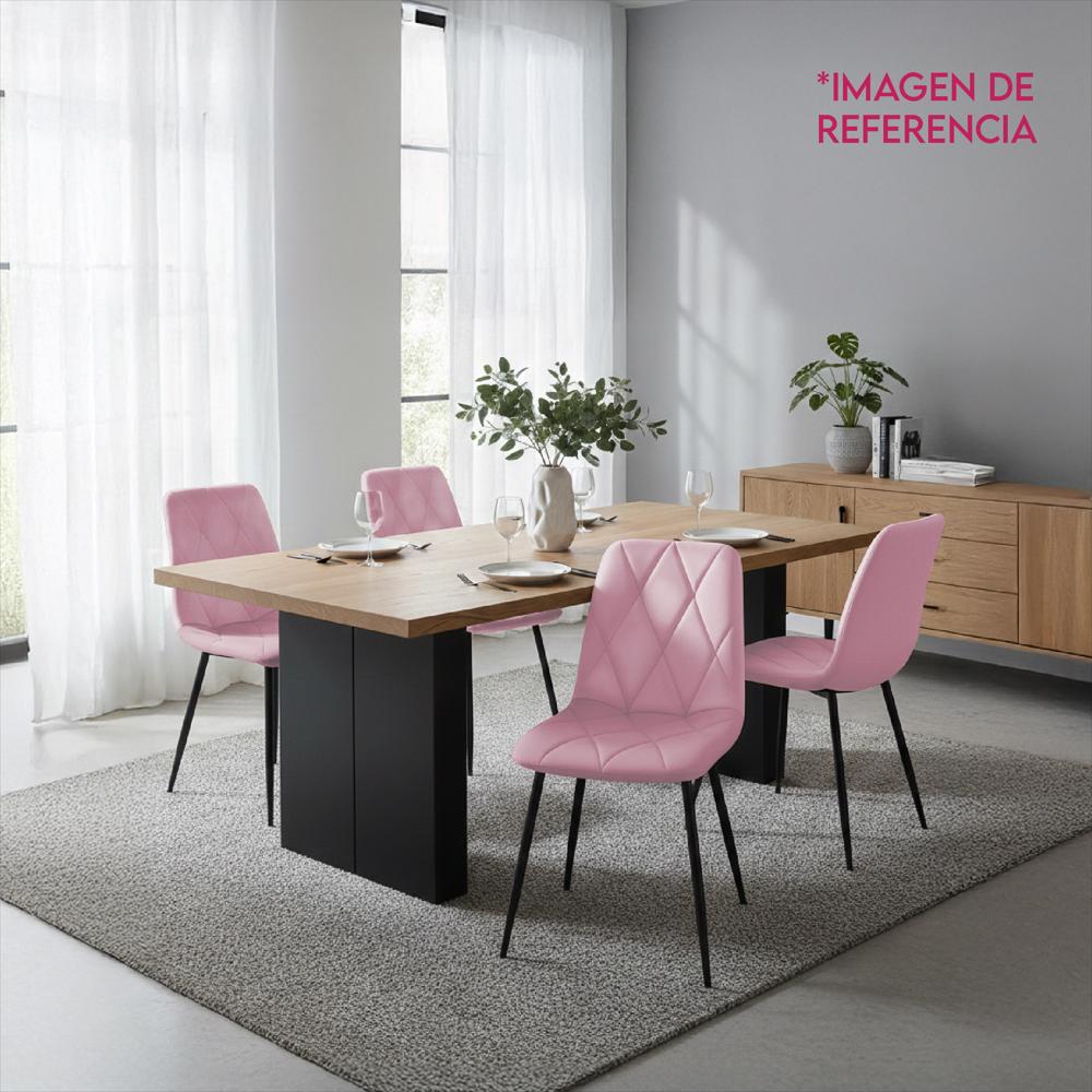 Set X2 Silla Decorativa Mueble Sala Comedor Dormitorio Refsade img #4