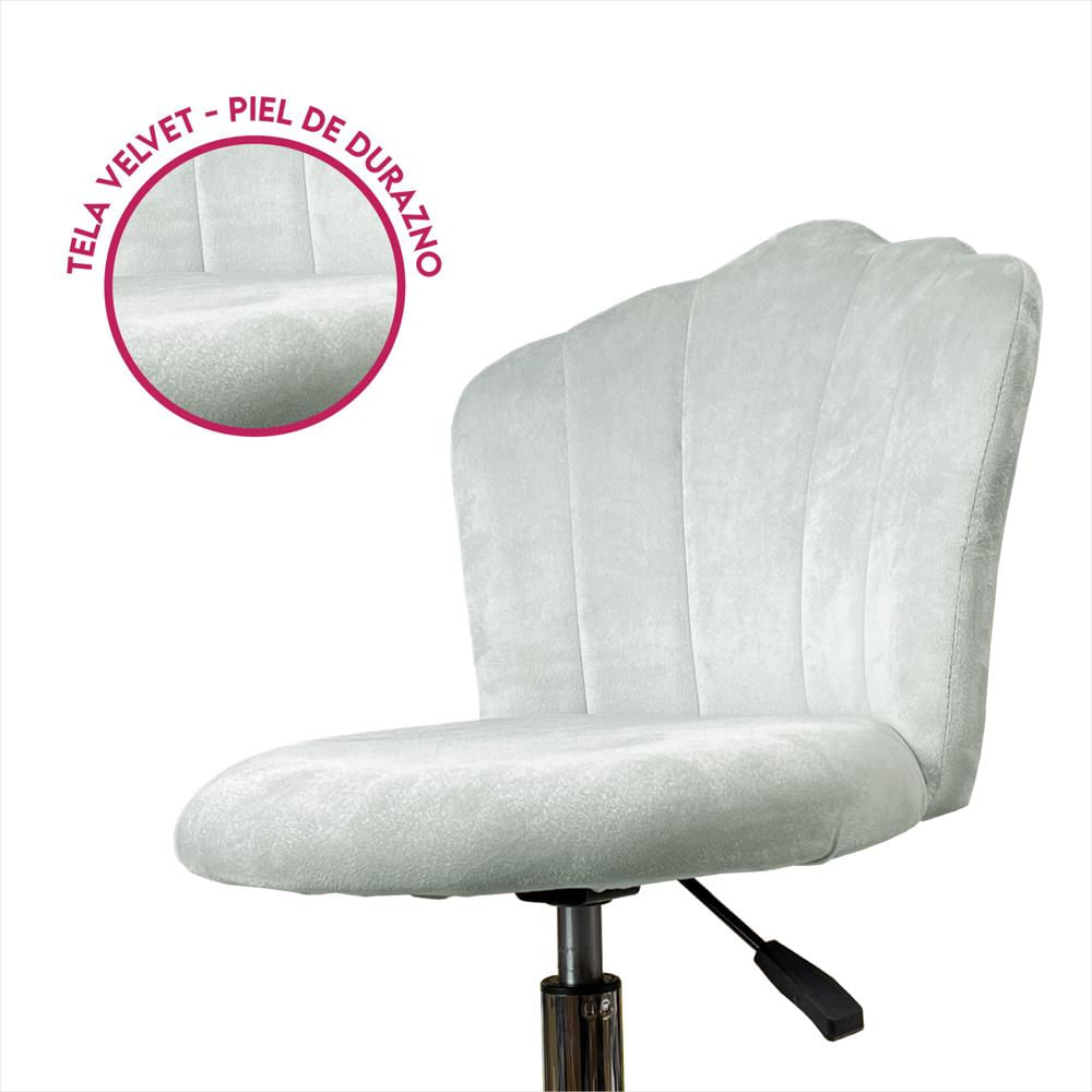 Silla Decorativa Mueble Sala Comedor Dormitorio Refife Gris Ife img #2
