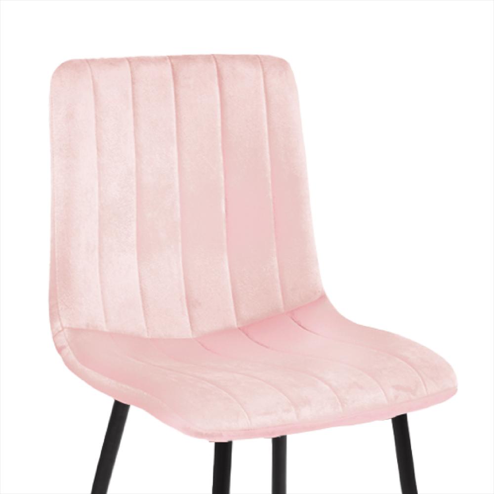 Set X2 Silla Decorativa Mueble Sala Comedor Dormitorio Refamara Rosa Amara X2 img #2