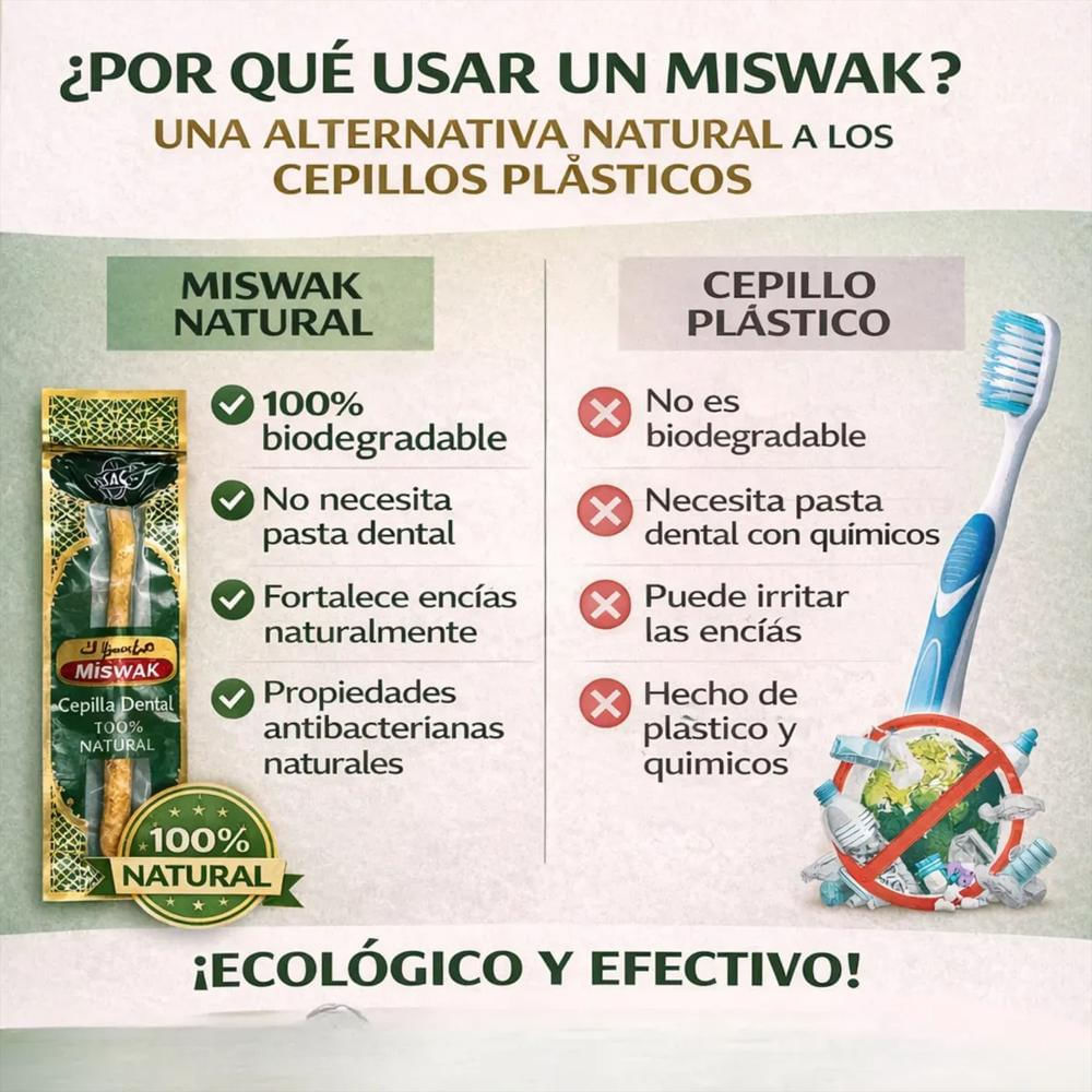 Miswaak Cepillo Dental Natural Biodegradable img #5