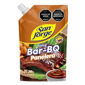 Salsa BBQ SAN JORGE panelera (200 gr)
