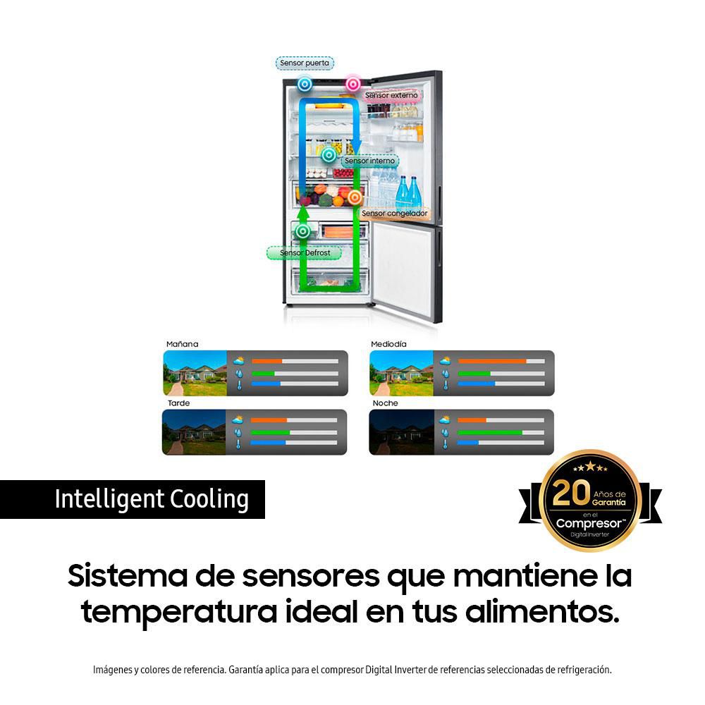 Nevera SAMSUNG Frost Congelador Inferior 458 Lts No Frost RL4363SBA Negro img #6
