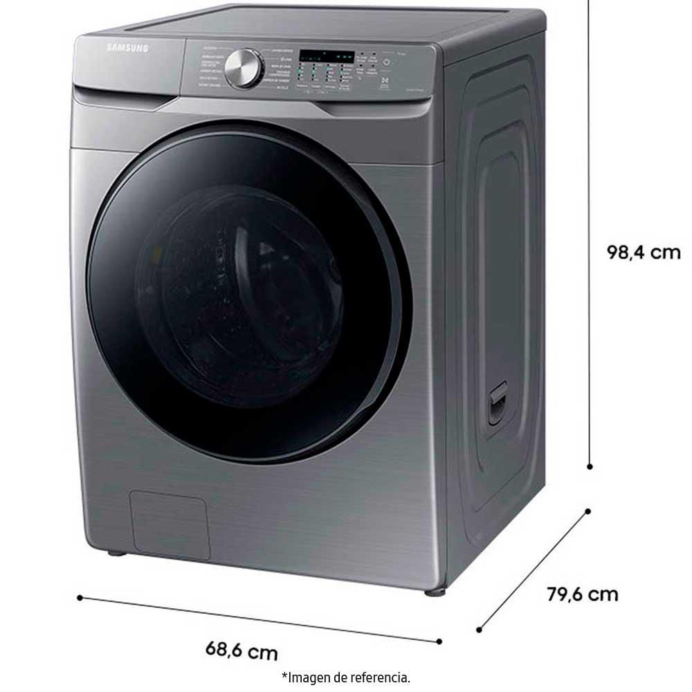 Lavadora secadora SAMSUNG Eléctrica 18Kg  WD18T6000GP/CO Inox img #3