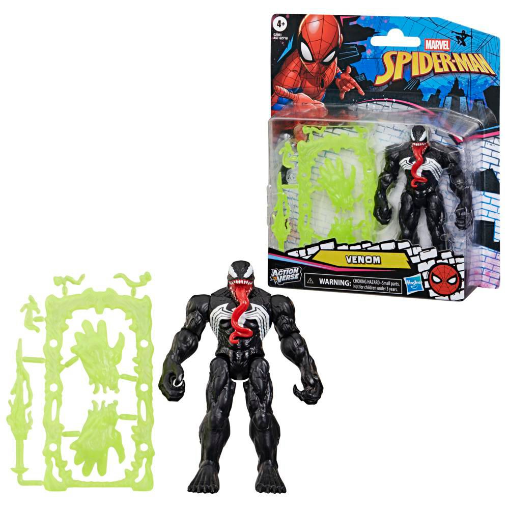 Figura de Acción SPIDERMAN  SpiderMan ActionVerse Venom img #3