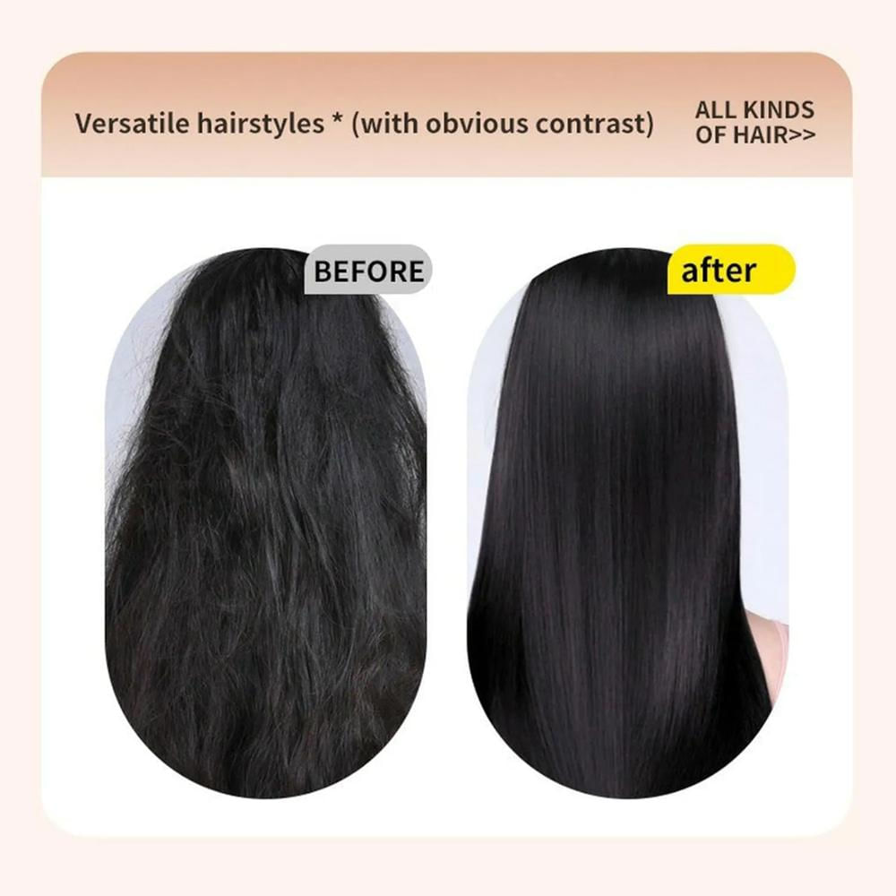 Mini Cepillo Alisador Portatil Cabello Recargable Usb Planch Rosa img #1