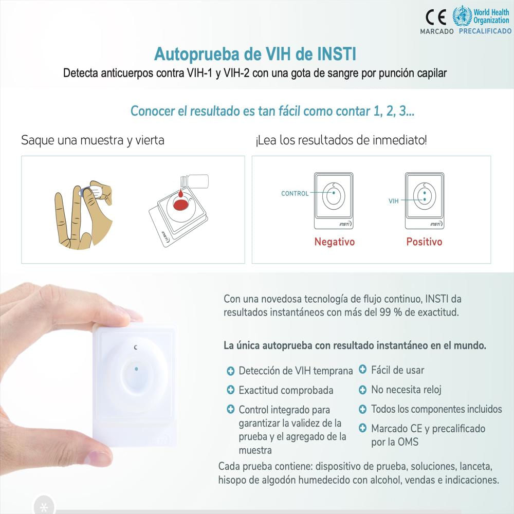 Prueba Casera De Vih Insti img #3