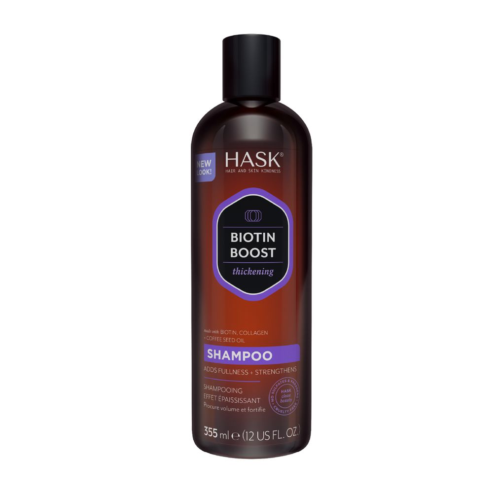 Shampoo HASK engrosador  biotina (355  gr)