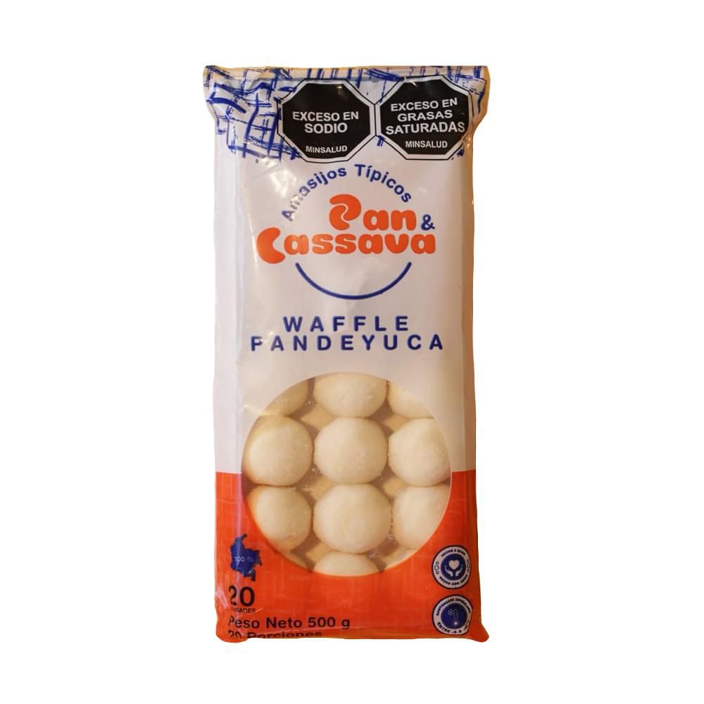Waffle Queso Y Almidon  PANDEYUCA 500  gr