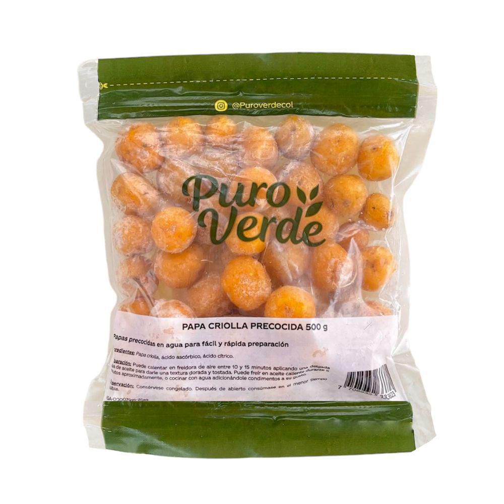 Papa Criolla Precocida PURO VERDE 500  gr