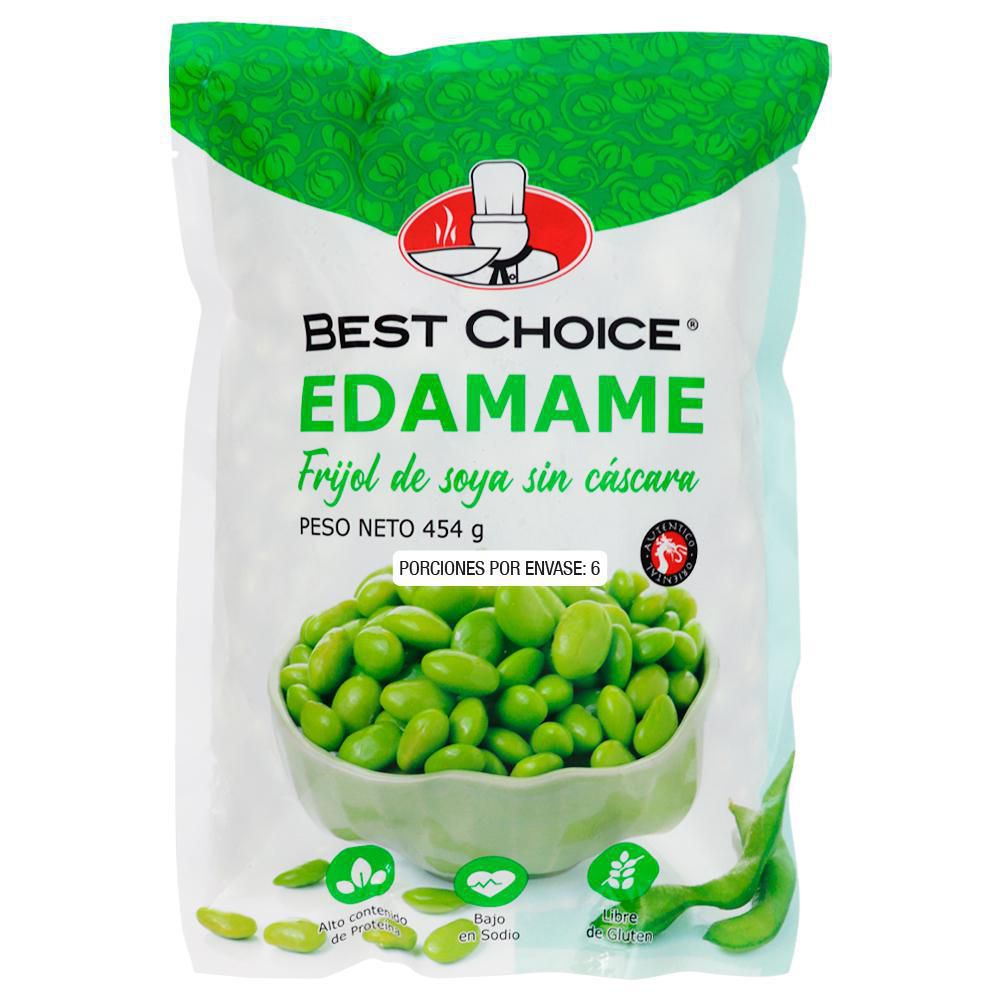 Edamame Sin Cascara BEST CHOICE 454  gr