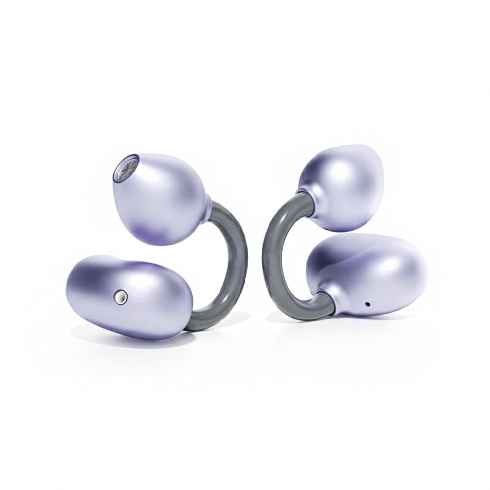 Audifonos Bluetooth Lenovo Ea410 Clip Ear Purpura img #2