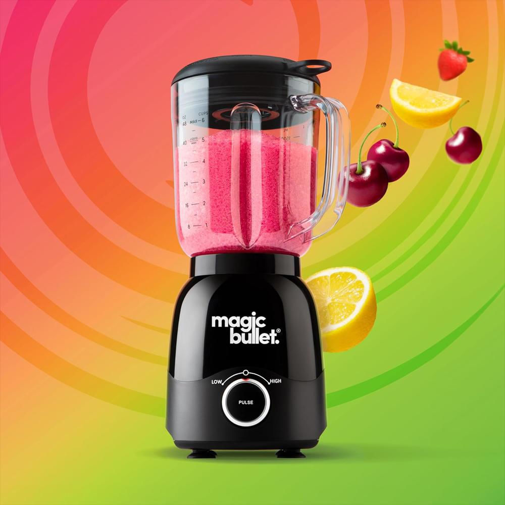 Licuadora Magic Bullet 500 W Jarra 48 Oz Tapa Resistente Mezcla Rápida Y Eficiente img #2