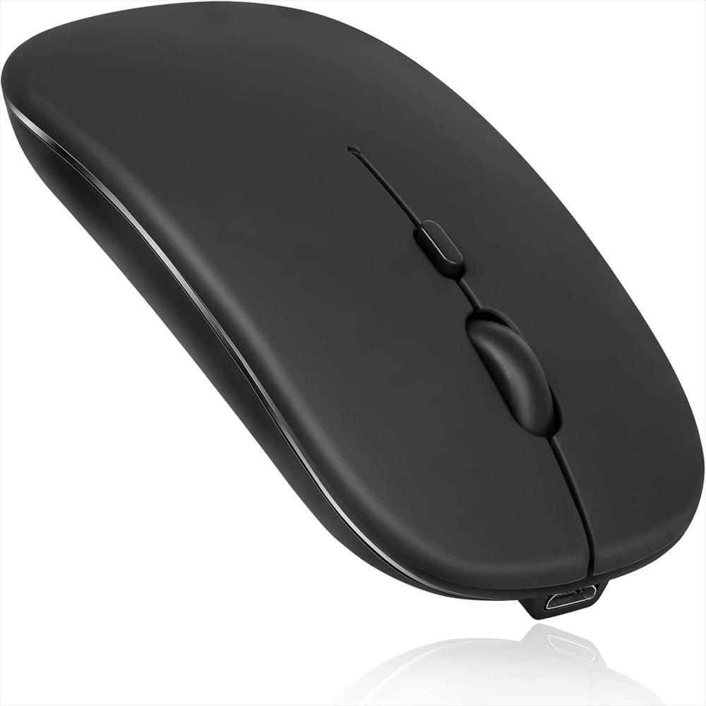 Mouse Urbanx Bluetooth Recargable Óptico Inalámbrico Compatible Con Pc, Mac, Ipad Pro, Android Color Onyx Negro Mouse Urbanx Bluetooth Recargable Óptico Inalámbrico Compatible Con Pc, Mac, Ipad Pro, Android Color Onyx Negro