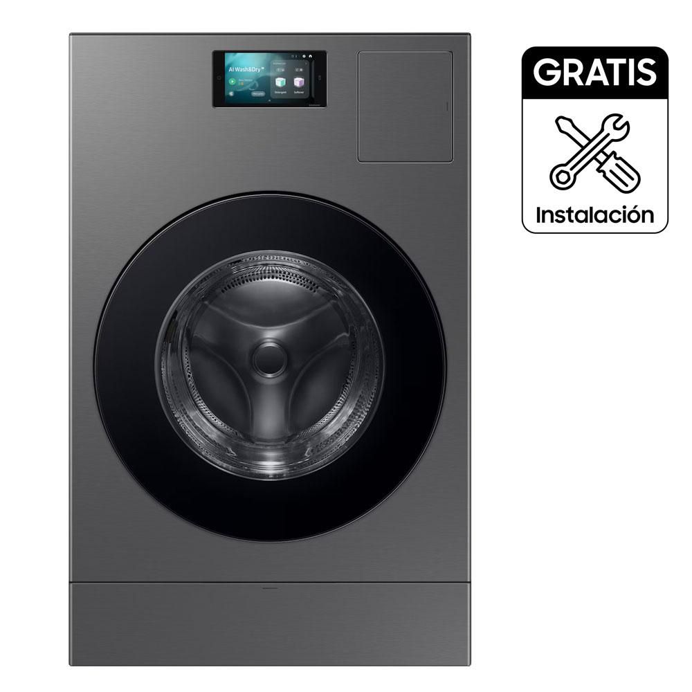 Lavadora Secadora SAMSUNG Eléctrica 26 Kg Bespoke AI Laundry Combo WD26DB8995BZCO Gris Lavadora Secadora SAMSUNG Eléctrica 26 Kg Bespoke AI Laundry Combo WD26DB8995BZCO Gris