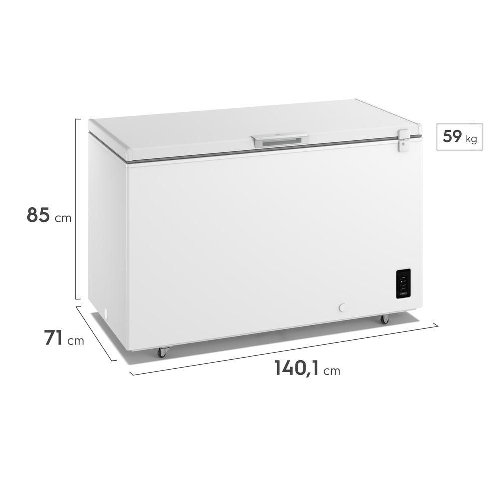 Congelador Frost Horizontal 410 Lts Blanco ELECTROLUX EFH42S3C5AW img #2