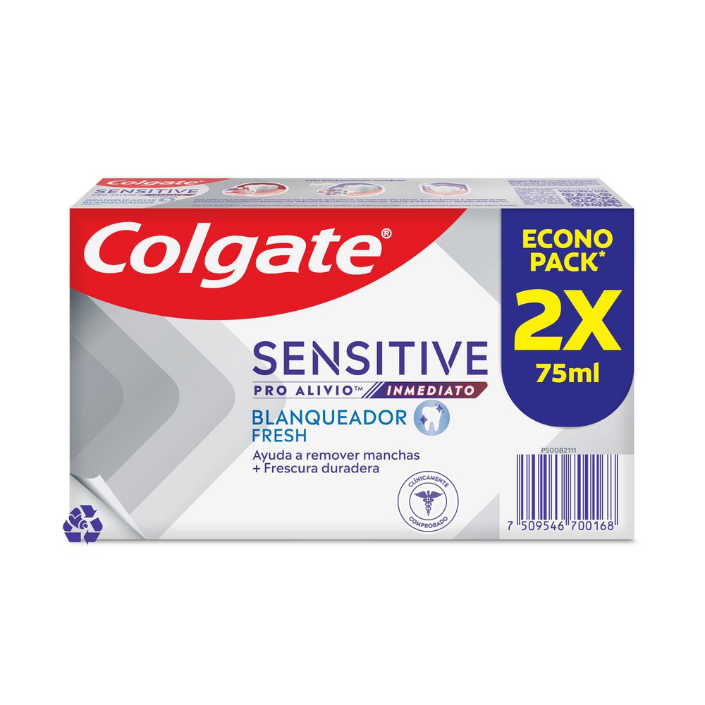 Crema Dental Sensibilidad&nbsp; COLGATE Pro Alivio Inmediato Blanqueadora (150  ml)