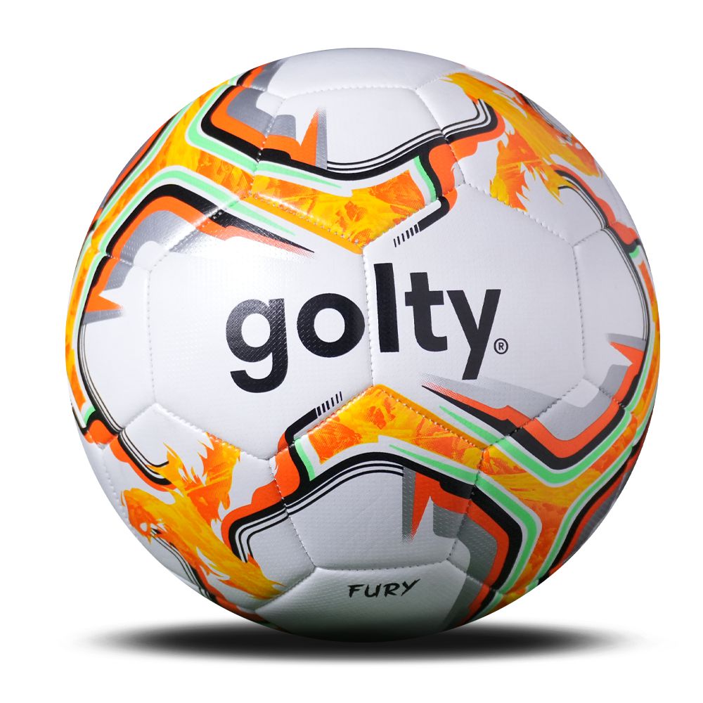 Balon de Futbol Cosido Maquina Naranja GOLTY T711250
